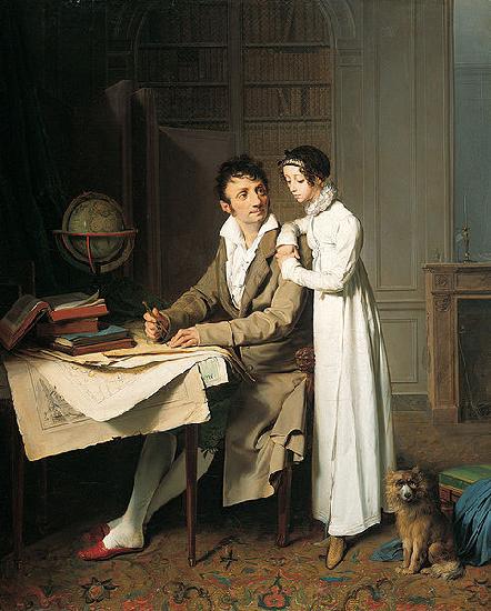 Louis-Leopold Boilly The Geography Lesson